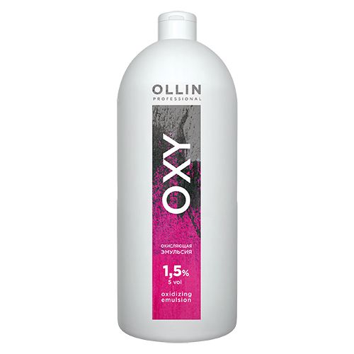 Купить Ollin Professional Color OXY Oxidizing Emulsion 1, 5% 5 Vol. - Окисляющая эмульсия 1000 мл, Ollin Professional (Россия)