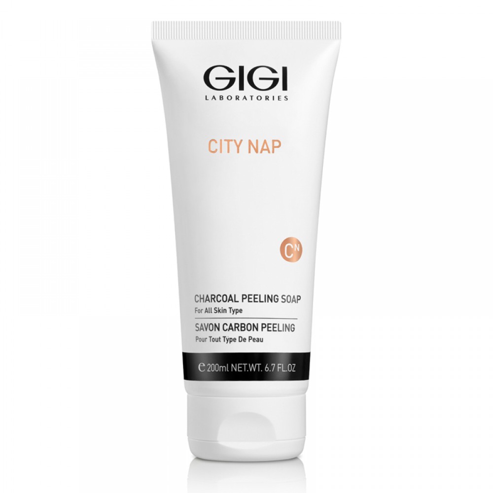 Купить GIGI City NAP Charcoal Peeling Soap - Мыло жидкое для лица 200 мл, GIGI (Израиль)