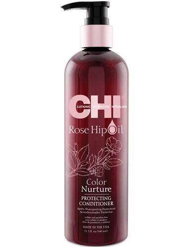 Купить CHI Rose Hip Oil - Кондиционер с маслом дикой розы для поддержания цвета 340 мл, CHI (США)