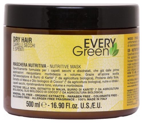 Купить Dikson EveryGreen Dry Hair Mashera Nutriente - Маска для сухих волос 500 мл, Dikson (Италия)