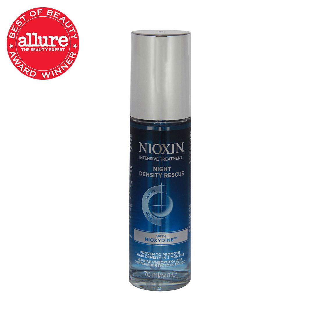 Купить Nioxin Intensive Therapy Night Density Rescue - Ночная сыворотка для увеличения густоты волос 70 мл, Nioxin (США)