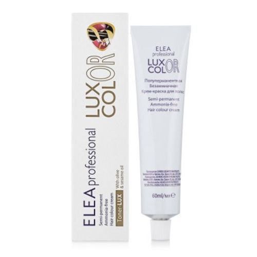 Elea Professional - Полуперманентная безаммиачная крем-краска для волос Тонер-LUX № 0.17 Пепельно-коричневый 60 мл, Elea Professional (Болгария)  - Купить