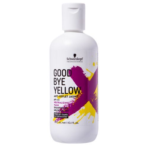 Нейтрализующий шампунь Goodbye Yellow 300 мл, Schwarzkopf Professional (Германия)  - Купить