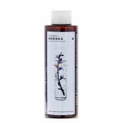 Купить Korres Shampoo Almond & Linseed - Шампунь для сухих и поврежденных волос с миндалем и семенами льна 250 мл, Korres (Греция)