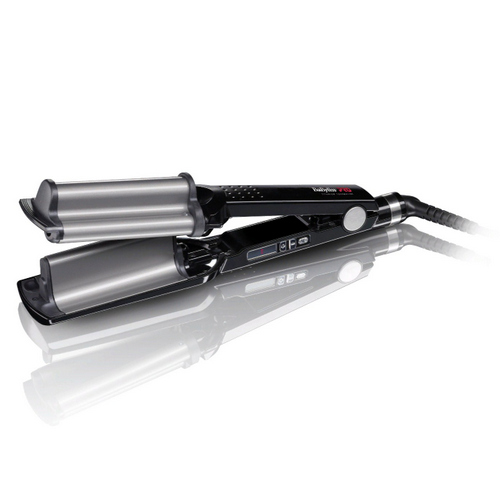 Купить BaByliss Pro Ionic Hi-Def Waver - Щипцы для волос с терморегулятором титан+турмалин, BaByliss PRO (Франция)