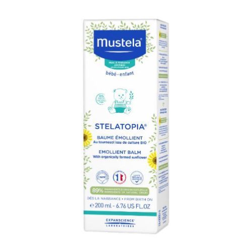 Купить Mustela Stelatopia - Бальзам-эмолент 200 мл, Mustela (Франция)