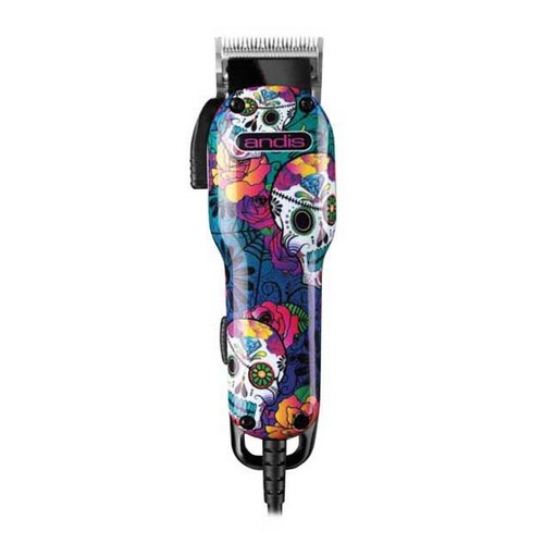 Купить Andis Fade Sugar Skull - Машинка для стрижки волос 0, 2-0.5 мм сетевая 8W 6 насадок, Andis (США)