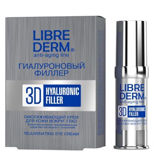 Купить Librederm - Гиалуроновый 3D филлер крем для кожи вокруг глаз омолаживающий 15 мл, Librederm (Россия)