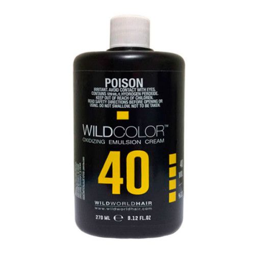 Купить Wild Color Oxidizing Emulsion Cream OXI 12% 40 Vol. - Крем-эмульсия окисляющая для краски 270 мл, Wildcolor (Италия)