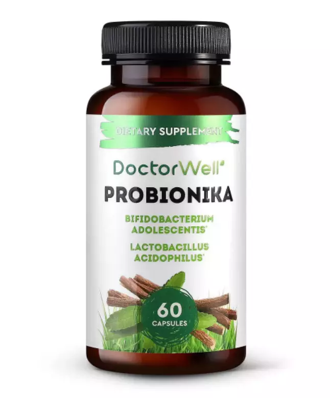 Купить Ферментный комплекс для ЖКТ Probionika, 60 капсул, DoctorWell (Россия)