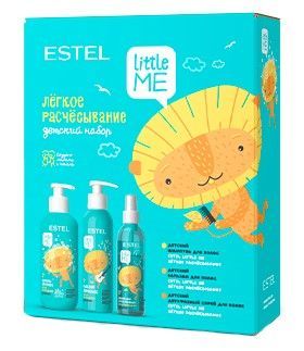 Купить Estel Professional Little Me - Детский набор Лёгкое расчесывание (шампунь 300 мл, бальзам 250 мл, спрей 200 мл), Estel Professional (Россия)