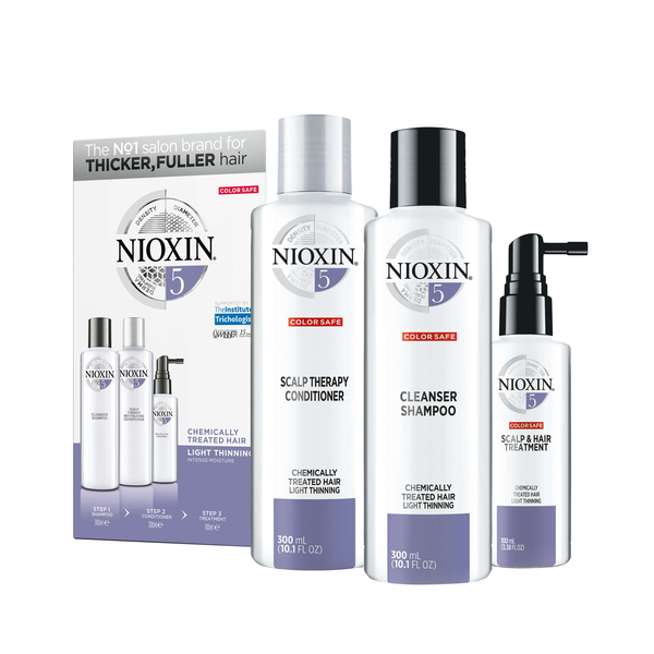 Nioxin System 5 Kit XXL - Набор (Система 5) 300 мл+300 мл+100 мл
