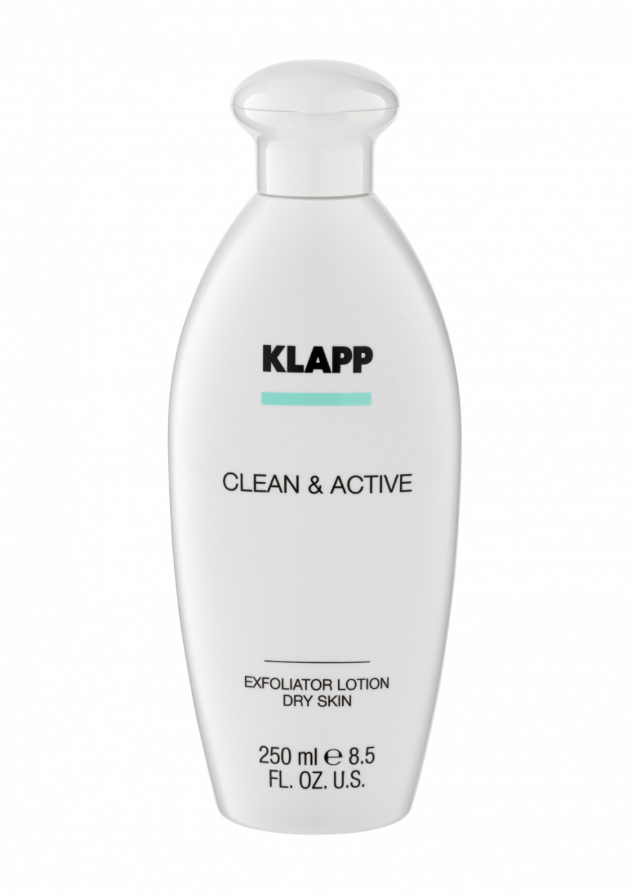 Купить Klapp Clean&Active Exfoliator Dry Skin - Эксфолиатор для сухой кожи 250 мл, Klapp (Германия)