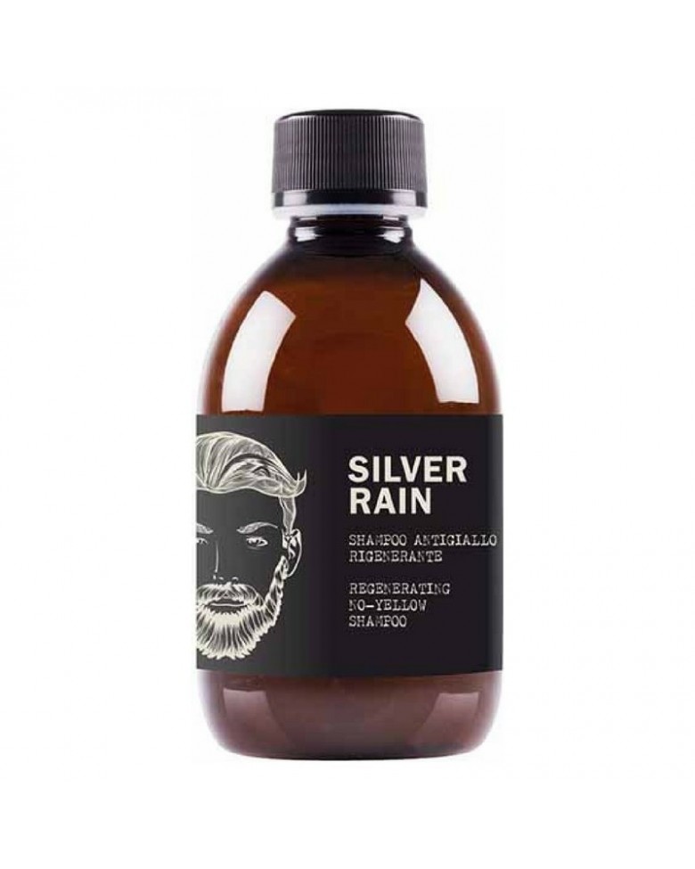 Купить Dear Beard Silver Rain Regenerating No-Yellow Shampoo - Регенерирующий шампунь для нейтрализации желтизны волос 250 мл, Dear Beard (Италия)