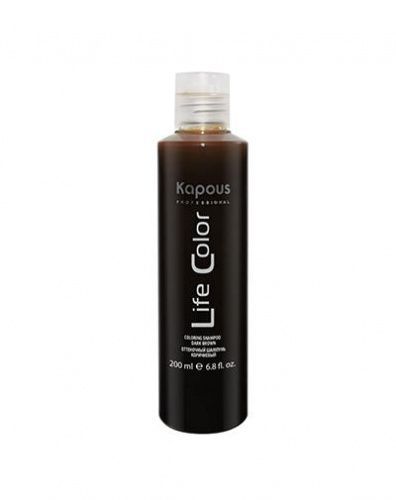Купить Kapous Professional Life Color - Шампунь оттеночный для волос Коричневый 200 мл, Kapous Professional (Россия)