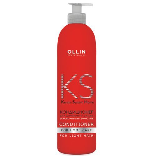 Купить Ollin Professional Keratine System Home - Кондиционер для домашнего ухода за осветлёнными волосами 250 мл, Ollin Professional (Россия)