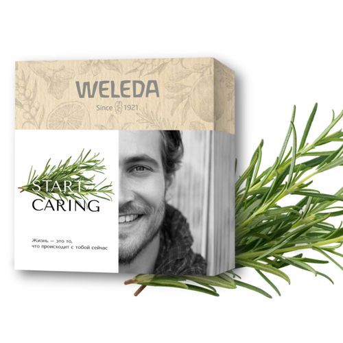 Купить Weleda - Подарочный набор “Start Caring (Мужской гель для душа 200 мл, Увлажняющий мужской крем 30 мл, Универсальный питательный крем 10 мл), Weleda (Швейцария)