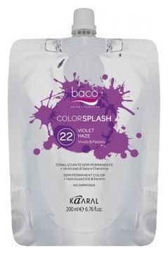 Kaaral Color Splash Violet Haze - Полуперманентный краситель фиолетовый 200 мл, Kaaral (Италия)  - Купить