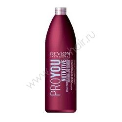 Купить Revlon Professional Pro You Nutritive Shampoo - Шампунь для волос увлажняющий и питательный 1000 мл, Revlon Professional (Испания)