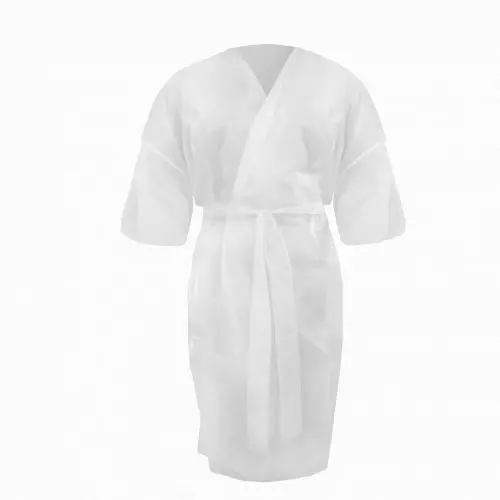 Купить Халат кимоно с рукавами SMS люкс белый 1 х 5 штук, Чистовье (Россия)