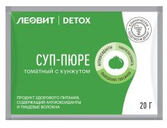 Леовит Detox - Суп-пюре томатный с кунжутом 20 гр Леовит (Россия) купить по цене 60 руб.