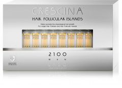 Crescina Follicular Islands 2100 - Лосьон для стимуляции роста волос для мужчин 10*3,5 мл Crescina (Швейцария) купить по цене 19 033 руб.