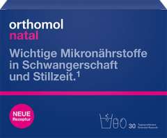 Orthomol - Комплекс "Натал" 1 блистер (30 капсул )+ 30 сдвоенных саше Orthomol (Германия) купить по цене 6 041 руб.