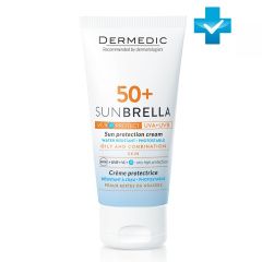 Dermedic Sunbrella Sun Protection Cream Oily and Combination Skin - Солнцезащитный крем SPF 50+ для жирной кожи и комбинированной кожи 50 гр Dermedic (Польша) купить по цене 1 248 руб.