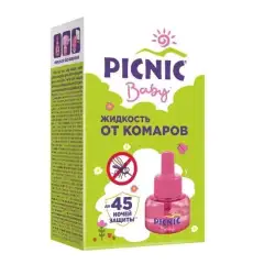 Жидкость от комаров "Защита для детей 45 ночей", 30 мл Picnic (Россия) купить по цене 161 руб.