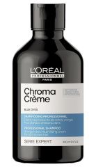 L'Oreal Professionnel Serie Expert Chroma Creme - Шампунь-крем с синим пигментом для нейтрализации оранжевого оттенка русых и светло-коричневых волос 300 мл L'Oreal Professionnel (Франция) купить по цене 1 719 руб.