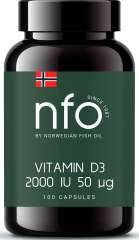 Norwegian Fish Oil - Витамин Д3 2000 МЕ 100 таблеток Norwegian Fish Oil (Норвегия) купить по цене 2 240 руб.