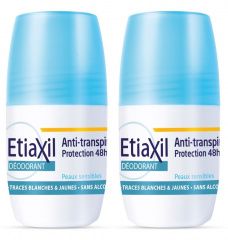 Etiaxil - Набор роликовых дезодорантов для чувствительной кожи 2*50 мл Etiaxil (Франция) купить по цене 2 197 руб.