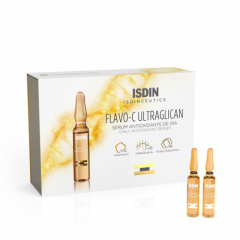 Isdin Isdinceutics Flavo-C Ultraglican - Сыворотка для лица дневная 10х2 мл Isdin (Испания) купить по цене 2 328 руб.