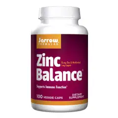 Комплекс Zinc Balance, 100 капсул Jarrow (США) купить по цене 1 650 руб.