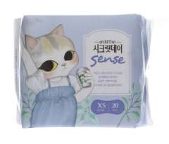 Secret Day Sense - Ультратонкие дышащие органические прокладки 20 шт. (15,5 см) Secret Day (Корея) купить по цене 281 руб.