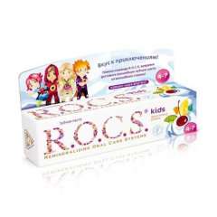 R.O.C.S Kids - Зубная паста для детей 3-7 лет фруктовый рожок 45 гр R.O.C.S. (Россия) купить по цене 285 руб.