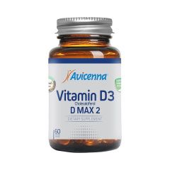 Avicenna Витамины и минералы - Витамин D3 Max 2 60 капсул  Avicenna (Турция) купить по цене 1 750 руб.