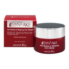 Secret Key Syn-Ake Anti Wrinkle & Whitening - Антивозрастной крем для кожи вокруг глаз 15 г Secret Key (Корея) купить по цене 1 270 руб.
