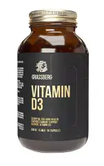 Биологически активная добавка к пище Vitamin D3 600IU, 90 капсул Grassberg (Великобритания) купить по цене 1 409 руб.