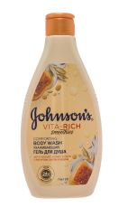 Johnson's Vita-Rich - Гель для душа с йогуртом, овсом и медом Ухаживающий 250 мл Johnson’s (США) купить по цене 321 руб.