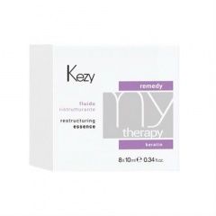 Kezy Mytherapy - Флюид реструктурирующий с кератином 8*10 мл Kezy (Италия) купить по цене 1 738 руб.