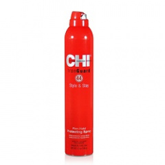 CHI 44 Iron Guard Style and Stay Firm Hold Protecting Spray - Термозащитный лак для волос сильной фиксации 284 г CHI (США) купить по цене 2 218 руб.