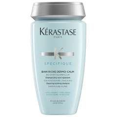 Kerastase Specifique Bain Riche Dermo-Calm - Шампунь-ванна для чувствительной кожи головы и сухих волос 250 мл Kerastase (Франция) купить по цене 3 363 руб.
