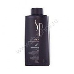 Wella SP Men Maximum Shampoo - Максимум шампунь против выпадения волос 1000 мл Wella System Professional (Германия) купить по цене 3 436 руб.