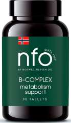 Norwegian Fish Oil - Комплекс витаминов B 90 капсул Norwegian Fish Oil (Норвегия) купить по цене 2 404 руб.