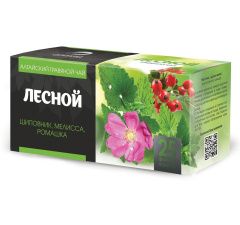 Алтэя Травяные чаи - Травяной чай "Лесной" 25 фильтр-пакетов х 1,2 г Алтэя (Россия) купить по цене 104 руб.