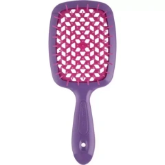 Щетка Superbrush с закругленными зубчиками фиолетово-малиновая, 20,3 х 8,5 х 3,1 см Janeke (Италия) купить по цене 1 188 руб.