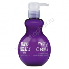 TIGI Bed Head Foxy Curls Contour Cream - Дефинирующий крем для вьющихся волос и защиты от влаги 200 мл TIGI (Великобритания) купить по цене 1 520 руб.