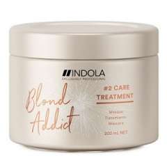 Indola Blond Addict Treatment - Маска для окрашенных и обесцвеченных волос 200 мл Indola (Нидерланды) купить по цене 924 руб.