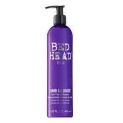 TIGI Bed Head Dumb Blonde Purple Toning Shampoo - Шампунь-корректор цвета для блондинок 400 мл TIGI (Великобритания) купить по цене 1 357 руб.